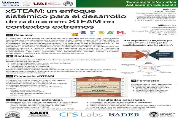 xSTEAM: Sistémico para el Desarrollo de Soluciones STEAM